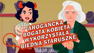 Arogancka bogaczka wykorzystała biedną staruszkę, ale zapłaciła za to