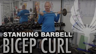 Strength Training : Standing Barbell Bicep Curl with Global Fitness Institute