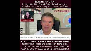 Große Blutuntersuchung: Jetzt noch Last Minute Platz sichern für den 31.03.23