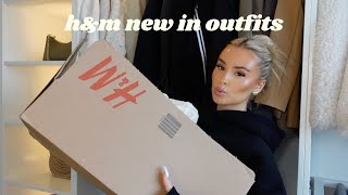 h&m new in winter to spring outfits haul