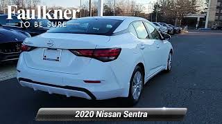 Used 2020 Nissan Sentra S, Willow Grove, PA LY224500