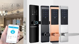 5 BEST DOOR SMART LOCKS IN 2019 | Best 5 Digital Door Lock System For Home Security