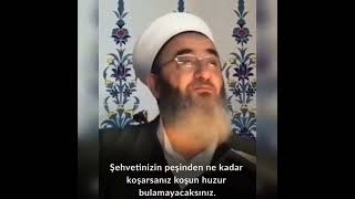 "Gençler !                                                  dünyanın hiçbir şeyinde huzur yok."