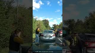 Insurance fraud caught on dash cam #dashcam #accident #caraccident #insurancefraud