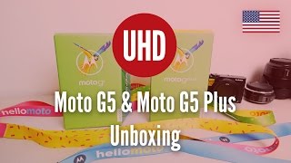 Moto G5 & Moto G5 Plus Unboxing