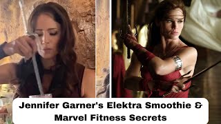 Jennifer Garner's Elektra Smoothie Recipe & Marvel Fitness Secrets | Deadpool 3 Behind the Scenes