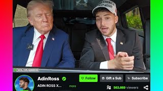 Adin Ross Wins Big on $1 Million Trump Bet, Gifts Tesla Cybertruck