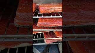 SalmonLoxShort #salmon #salmon lox #lox #shorts #Cold smoking