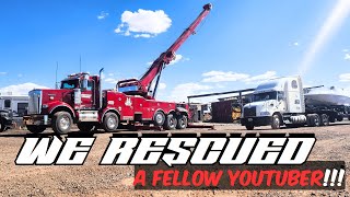 The YouTube COMMUNITY helped us RESCUE Gentry & Sons TRUCKING while the BOSS was away!