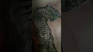 Traditional Thai Bamboo Tattoo, Sak Yant design, by Ead, koh phangan