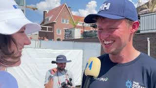 Schipper Jelmer van Beek heeft honger naar een podiumplek