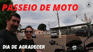 Passeio de Moto - Visita ao Santuário N Sra Aparecida. Bandeirantes MS.