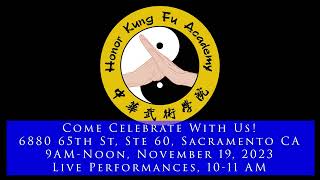 Save the Date: Honor Kung Fu Academy, 7th Anniversary Celebration Announcement