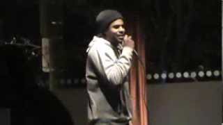 swagg gossip skinnyman at open mic at the In-Spot