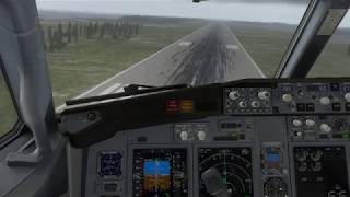 Wind shear Landing - 737 Crash after landing