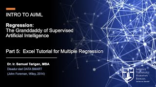 AI ML Sesi 2 Part 5 Tutorial Regression in Excel