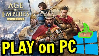 🎮 How to PLAY [ Age of Empires Mobile ] on PC ▶ DOWNLOAD and INSTALL