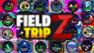 Roblox Field Trip Z - All 23 Badges - All Endings - All Gamepasses - All Achievements