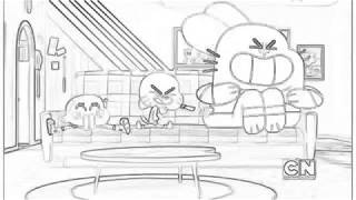 TAWOG Elmore Poke joke but every time Gumball pokes Richard the affects changes.