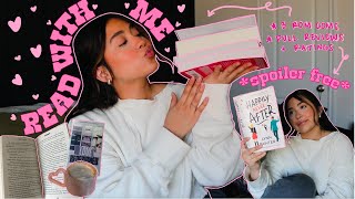 ROMANCE READING VLOG 💖👩‍❤️‍💋‍👨📚 *spoiler free* (3 rom coms + reviews)