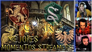 😱CAROLA SE ASUSTA😅Mejores Momentos en💥HOGWARTS LEGACY de STREAMERS 🤣🤣