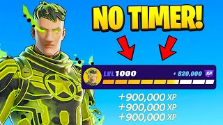 New *NO TIMER* Fortnite XP GLITCH to Level Up Fast in Chapter 5 Season 4! (700k XP)