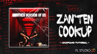 Cooking Up like Zan'Ten🇲🇿🔥💣🎹 | FL Studio 20 | Amapiano Tutorial | @Antonio NA Daniel