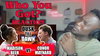 WHO YOU GOT?? Conard Maynard vs. Madison Beer Sing Off/ ZAYN - Dusk Till Dawn ft. Sia