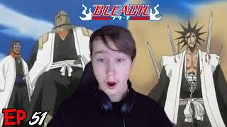 KENPACHI VS TOSEN & KOMAMURA!! || Bleach Episode 51 Reaction