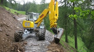 Menzi Muck A91 für die energetische Biomassennutzung