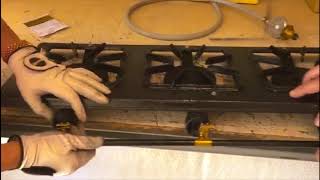 Auscrown country cooker - how to assemble manifold