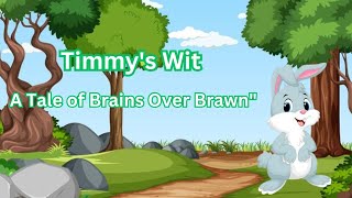 Timmy's Wit | Rabbit and Fox | RB kidz story |RB kidz tv | Clever Rabbit