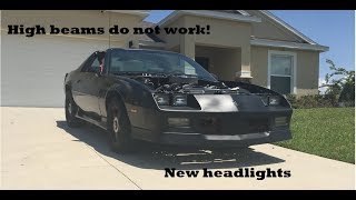 Fix your high beam switch and new headlights