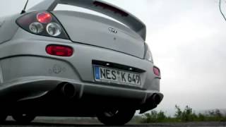 Hyundai Coupe / Tuscani / Tiburon Bastuck exhaust + K&N kit Sound