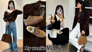 [VLOG] Sep.4thㅣ직장인브이로그ㅣ나의 첫 나이키 에어포스원,,,🤎ㅣ바이무드ㅣ더히어ㅣ언드스탠딩ㅣ호와스ㅣ던스트ㅣ출근룩ㅣootdㅣ레이어드코디ㅣ일상브이로그