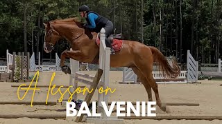 Experiencing the Thrilling Jumping Lesson aboard the Magnificent Balvenie #equestrian #horsejumping