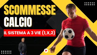 Scommesse CALCIO - Il sistema a 3 vie