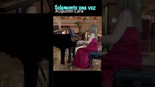 Solamente una vez - Only once in my life / Natalia Bruma piano live session #shorts