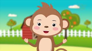 Hello! My name is Mon, The Monkey | Nursery Rhymes and Kids Songs