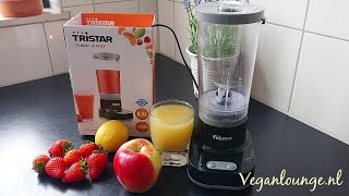 Mijn nieuwe mini blender TRISTAR testen met gember appel🍎en citroen🍋shot.🌿Handig voor onderweg. ❤️😁