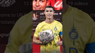 Cristiano Ronaldo पुरा YouTube को हिला कर रख दिया 😱 #shorts #youtubeshorts #cristianoronaldo #cr7