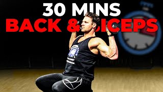 Is 30 MINS ENOUGH for Back and Biceps? Check This!