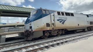 Chasing Amtrak trains in Florida