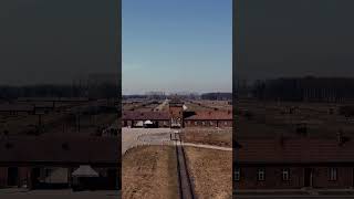 Auschwitz, Poland: Outside Drone Video of Nazi Germany Concentration Camp 2024 #auschwitz