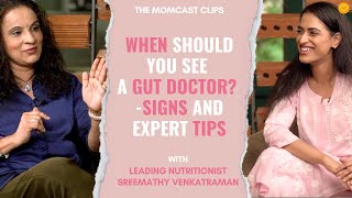 Signs of Bad Gut Health and Tips by a Nutritionist | The Momcast Clips