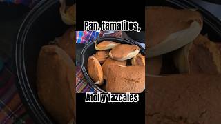 Pan, tamalitos, atol y tazcales #comida #shortsvideo #shortvideo #guatemala