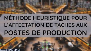 Règle du plus Grand Nombre de Successeurs Immédiats pour l’Équilibrage d'une chaîne de Production