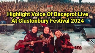 Highlight Voice Of Baceprot Live At Glastonbury Festival 2024