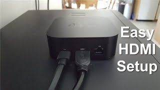 How to connect apple TV to TV with HDMI!! - New apple TV 4K 32GB Review & Setup! - Easy & Fun