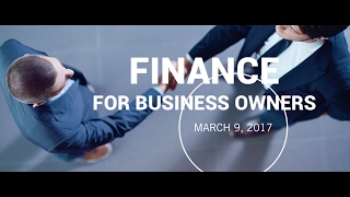 Finance for Business Owners Seminar